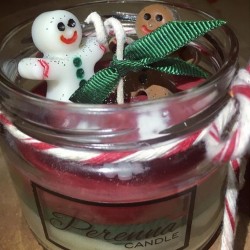 Perenna Yılbaşı Özel Dekoratif Kavanoz Mum